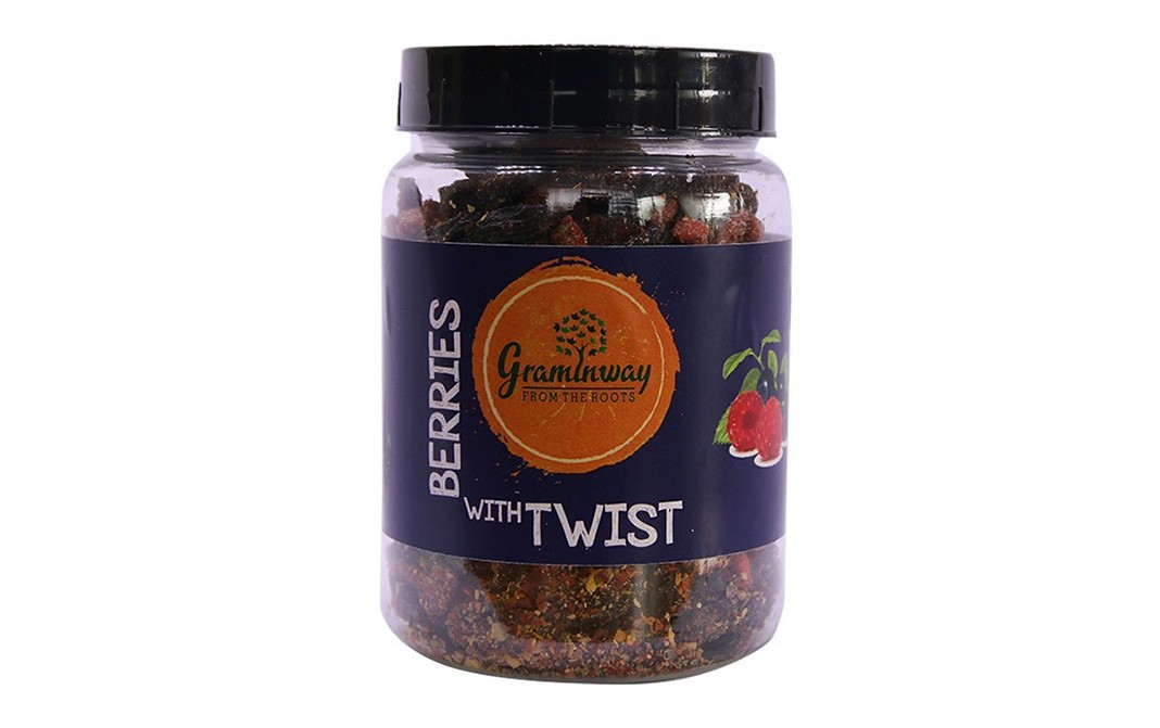 Graminway Berries with Twist    Plastic Jar  150 grams